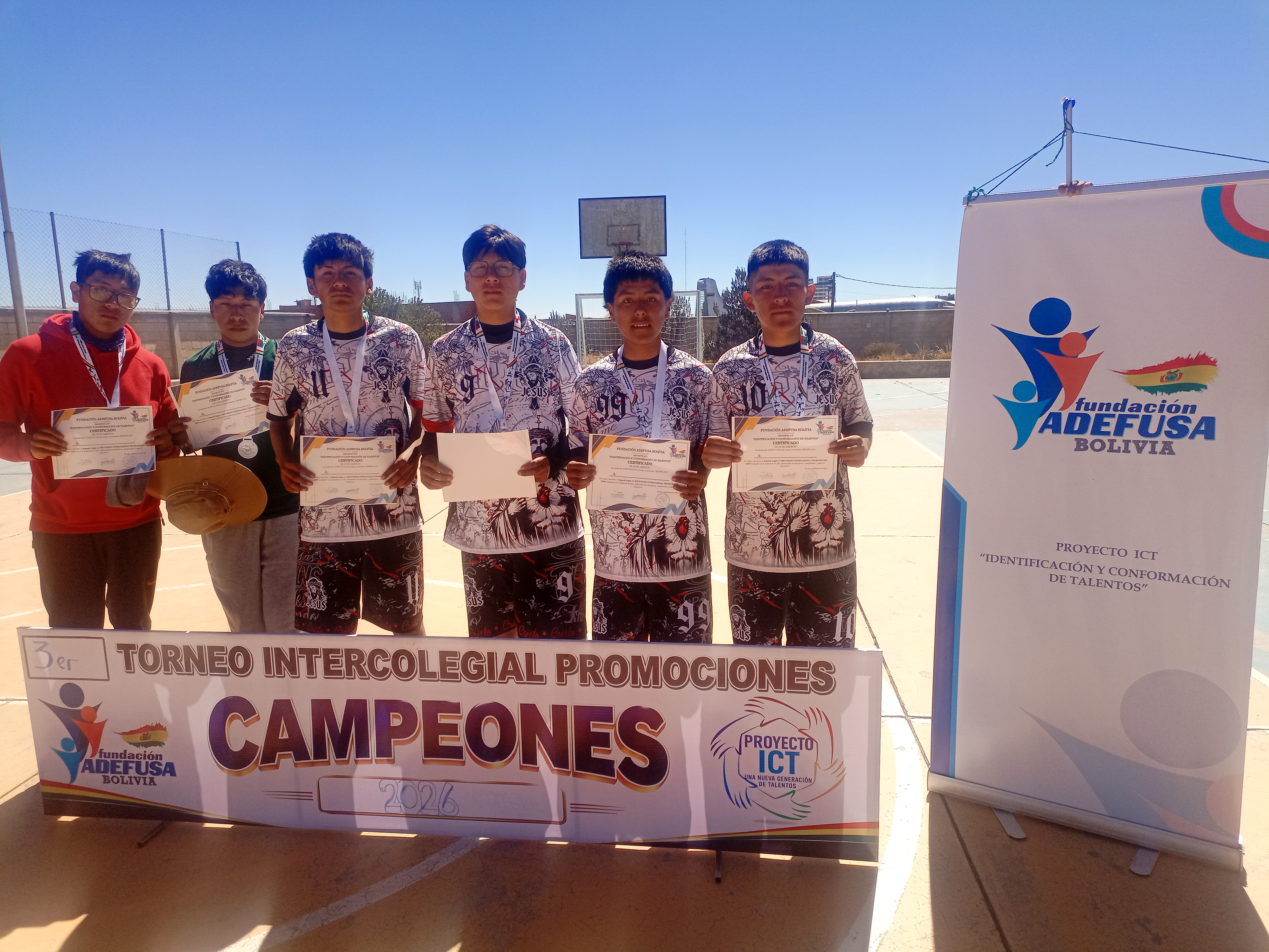 Premiacion 2do. Lugar Varones Promocion 2026