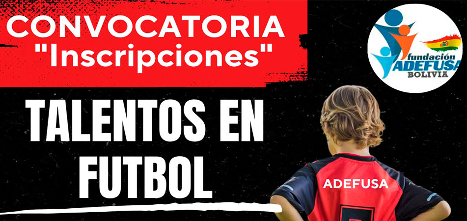Convocatoria Talentos en Fútbol